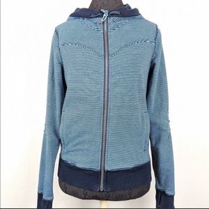 Lululemon Striped Bliss Break Hoodie